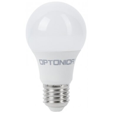 LED lemputė E27 A60 8.5W, šilta balta šviesa