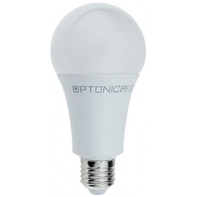 LED lemputė E27 A70 18W, 5 metai garantija, šalta balta šviesa
