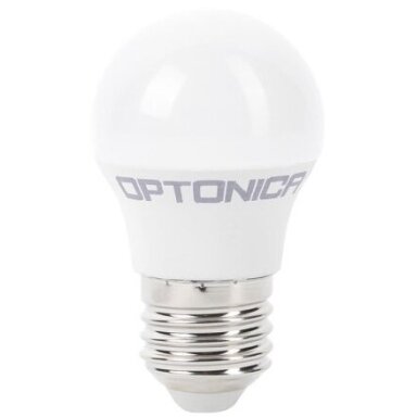 LED lemputė E27 G45 3.5W, neutrali balta šviesa