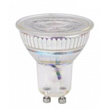 LED lemputė GU10 6W, 120°, CRI ≥90, dimeriuojama, neutrali balta šviesa LED lemputė GU10 6W, 120°, CRI ≥90, dimeriuojama, neutrali balta šviesa