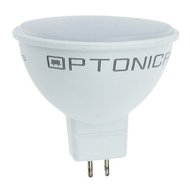 LED lemputė MR16 5W, 5 metai garantija, šilta balta šviesa