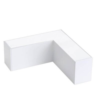 LED linijinis L sujungimas, 10W, baltas, plonas, šalta balta šviesa