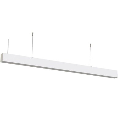 LED linijinis šviestuvas, 40W, baltas, sujungiamas, 5 metai garantija, šalta balta šviesa