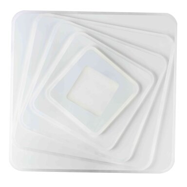 LED lubų šviestuvas, 120W (2*60W), kvadratinis, nuotolinis valdymas, CCT šviesa