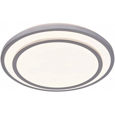 LED lubų šviestuvas, 12W, baltas/sidabrinis, CCT šviesa