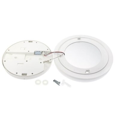 LED lubų šviestuvas, 18W, apvalus, CCT šviesa