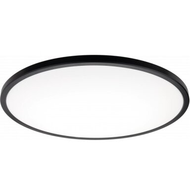 LED lubų šviestuvas, 18W CCT, 32W RGB, juodas