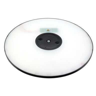 LED lubų šviestuvas, 18W CCT, 32W RGB, juodas