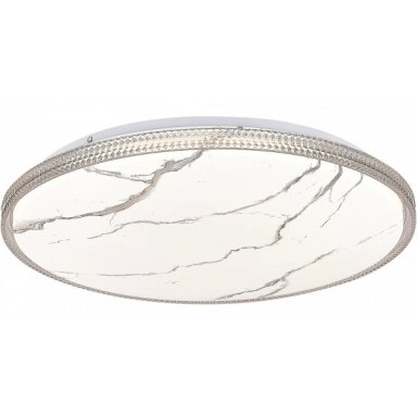 LED lubų šviestuvas, 20W, apvalus, baltas akmuo, atmintis, nuotolinis valdymas, CCT šviesa