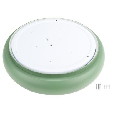 LED lubų šviestuvas, 24W, baltas/pilkai žalsvas, CCT šviesa
