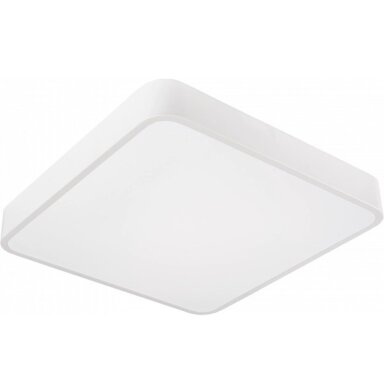 LED lubų šviestuvas, 36W, baltas, kvadratinis, šilta balta šviesa