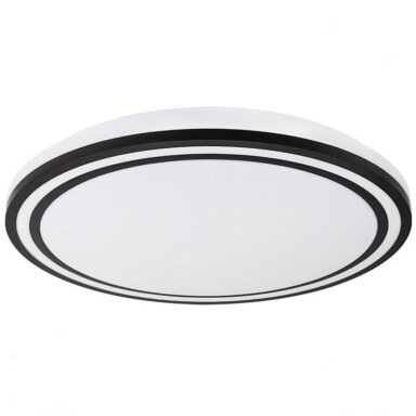 LED lubų šviestuvas, 36W, baltas/juodas, CCT šviesa