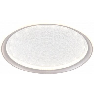 LED lubų šviestuvas, 42W, sidabrinis, dimeriuojamas, nuotolinis valdymas, CCT