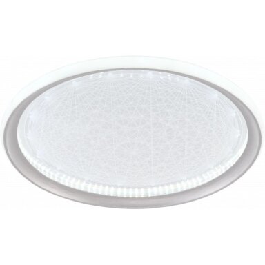 LED lubų šviestuvas, 42W, sidabrinis, dimeriuojamas, nuotolinis valdymas, CCT