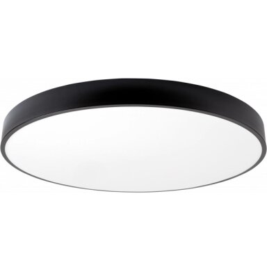 LED lubų šviestuvas, 54W, juodas, šilta balta šviesa