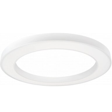 LED lubų šviestuvas, 64W, baltas, apvalus, neutrali balta šviesa