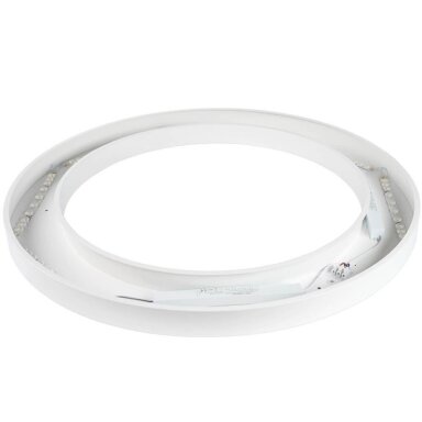 LED lubų šviestuvas, 64W, baltas, apvalus, šilta balta šviesa