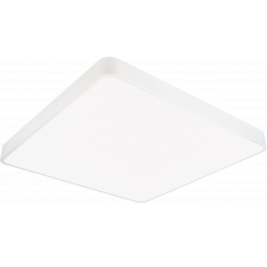 LED lubų šviestuvas, 64W, baltas, kvadratinis, šilta balta šviesa