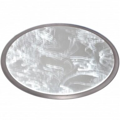 LED lubų šviestuvas, 68W, pilkas/pilkai margas, CCT šviesa, nuotolinis valdymas