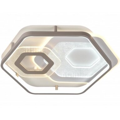 LED lubų šviestuvas, 84W, baltas/pilkas, CCT šviesa, nuotolinis valdymas