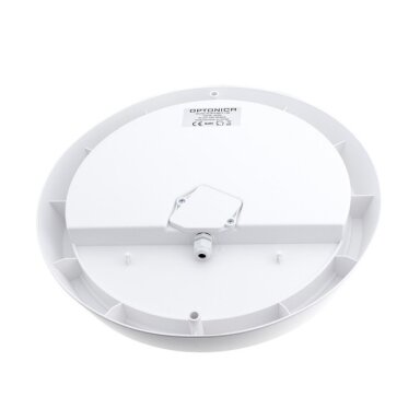 LED lubų šviestuvas, 8W, apvalus, šilta balta šviesa