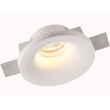 LED lubų šviestuvas, apvalus, gipsinis