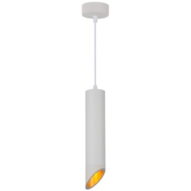 LED lubų šviestuvas, baltas, reflektorius auksinis, 300mm
