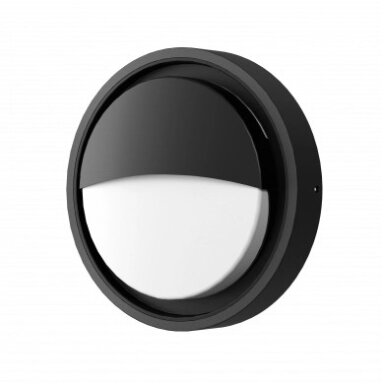 LED lubų šviestuvas, juodas, 24W, šilta balta šviesa