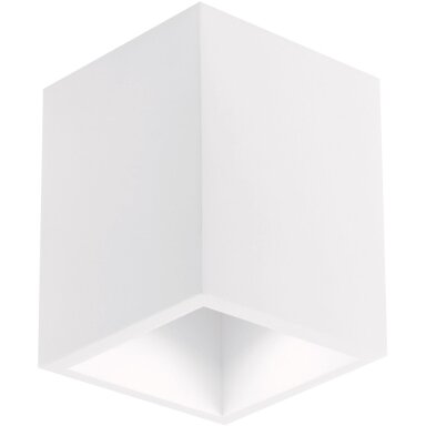 LED lubų šviestuvas, kvadratinis, baltas