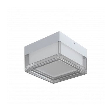 LED lubų šviestuvas, kvadratinis, baltas, 9W, CCT