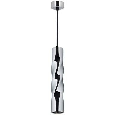 LED lubų šviestuvas, suktas, sidabrinis, 300mm