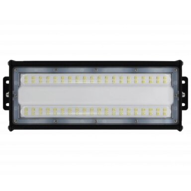 LED linijinis aukštuminis šviestuvas, 50W, šalta balta šviesa, IP65, IK08