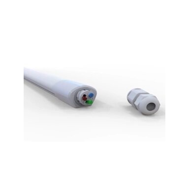 LED salės šviestuvas, 18W, šalta balta šviesa, IP65, sujungiamas