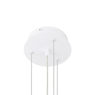 LED lubų šviestuvų tvirtinimo detalės, baltos, šviestuvams kodais 12851-12860