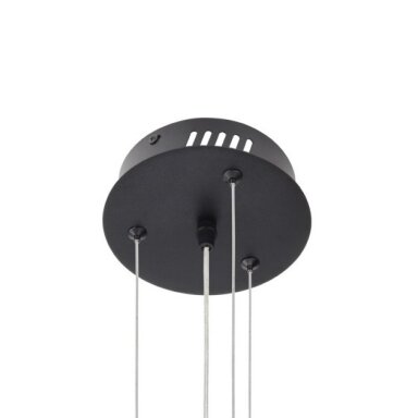 LED lubų šviestuvų tvirtinimo detalės, juodos, šviestuvams kodais 12851-12860