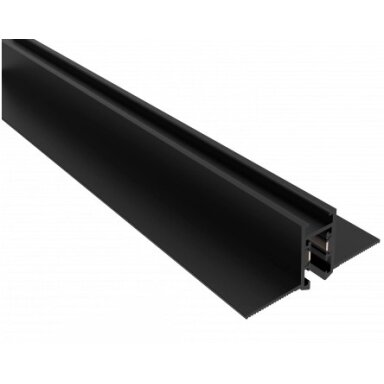 LED magnetinė sistema M05, plotis 1.1cm, įmontuojama, juoda, ilgis 1m