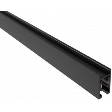 LED magnetinė sistema M05, plotis 1.1cm, kabanti/paviršinė, juoda, ilgis 1m