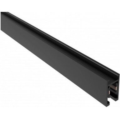 LED magnetinė sistema M05, plotis 1.1cm, kabanti/paviršinė, juoda, ilgis 2m