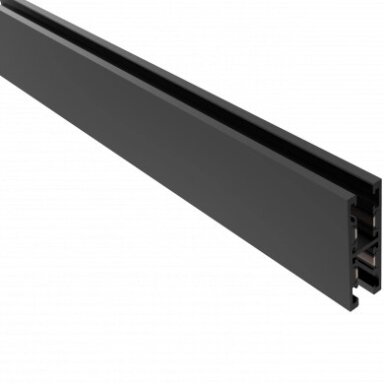 LED magnetinė sistema M05-S2, plotis 1.1cm, kabanti/paviršinė, juoda, ilgis 1m