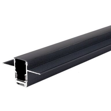 LED magnetinė sistema R15B, plotis 1.9cm, įmontuojama, juoda, ilgis 2m