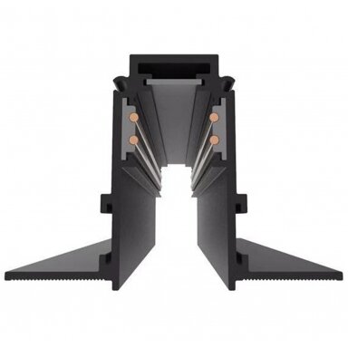 LED magnetinė sistema R20, plotis 2.5cm, įmontuojama, juoda, ilgis 1m