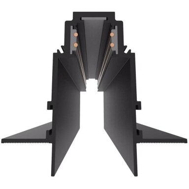 LED magnetinė sistema R35, plotis 3.5cm, įmontuojama, juoda, ilgis 1m, 8vnt./dėž.