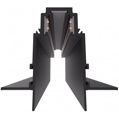 LED Magnetic Track System R35, width 3.5cm, Built-In, Black, length 2m, 8Pcs/Box