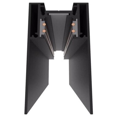 LED Magnetic Track System S35, width 3.5cm, Hanging/Surface, Black, length 2m