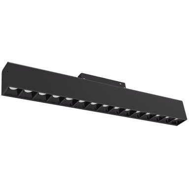 LED magnetinis linijinis prožektorius M35, 20W, 1600Lm, 10 lempučių, juodas, neutrali balta šviesa