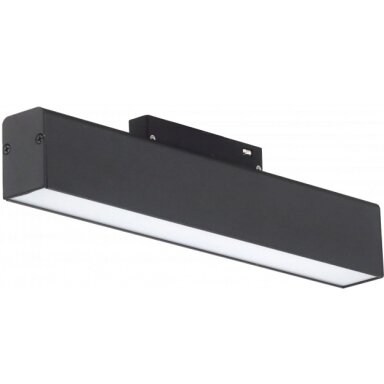 LED magnetinis linijinis šviestuvas M35, 12W, 960Lm, juodas, dimeriuojamas, šilta balta šviesa