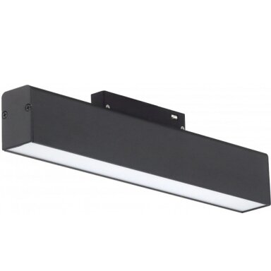 LED magnetinis linijinis šviestuvas M35, 12W, 960Lm, juodas, šilta balta šviesa