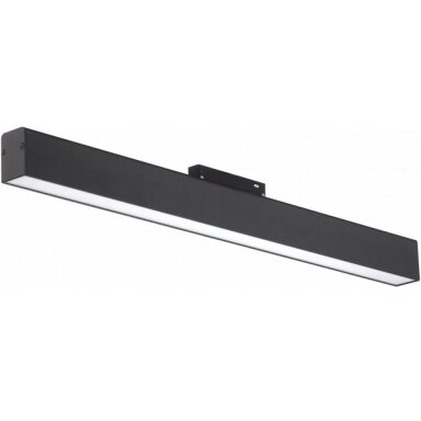 LED magnetinis linijinis šviestuvas M35, 20W, 1600Lm, juodas, šilta balta šviesa