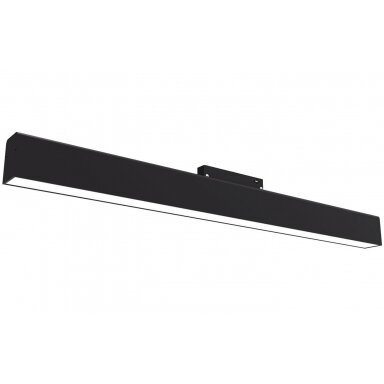 LED magnetinis linijinis šviestuvas M35, 20W, 1600Lm, juodas, šilta balta šviesa