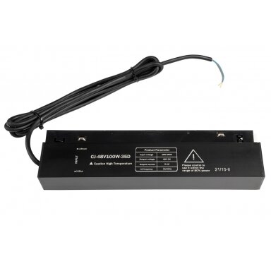 LED magnetinių prožektorių M35 maitinimo šaltinis, 48V, 100W